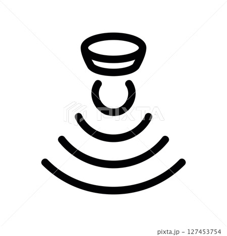 Simple vector icon light bulb Simple vector icon light bulb 127453754