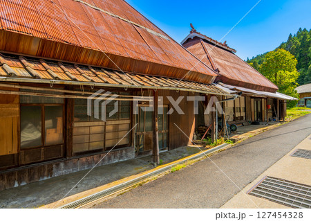 山口県 重伝建 佐々並の町並み 山口県 重伝建 佐々並の町並み 127454328