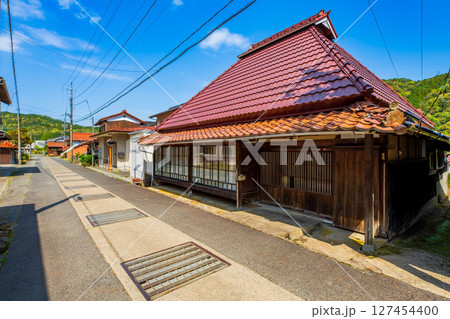山口県　重伝建　佐々並の町並み 127454400