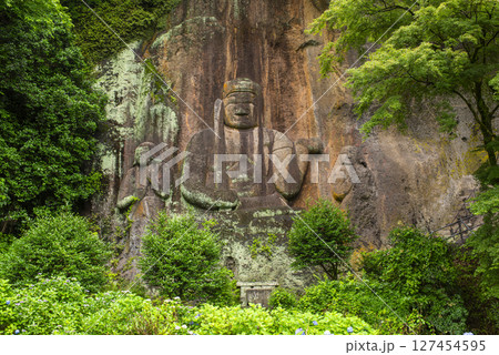 筑紫山普光寺の磨崖仏 筑紫山普光寺の磨崖仏 127454595