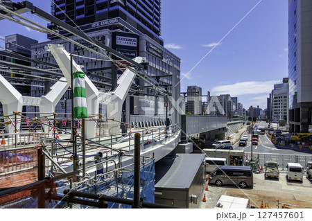 広島駅 路面電車乗り入れ 駅前大橋ルート 広島県広島市 広島駅 路面電車乗り入れ 駅前大橋ルート 広島県広島市 127457601