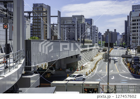 広島駅 路面電車乗り入れ 駅前大橋ルート 広島県広島市 広島駅 路面電車乗り入れ 駅前大橋ルート 広島県広島市 127457602