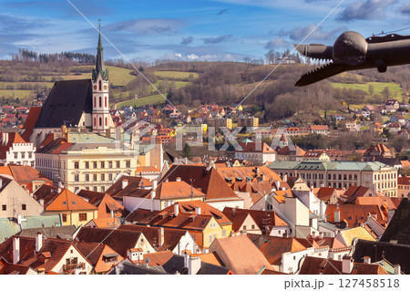 View of Cesky Krumlov, Czech Republic 127458518