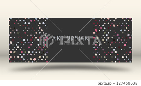 Abstract geometric design. template for a cover, book, poster, banner. The idea of interior design, prints and decorations. Creative design layout 127459638