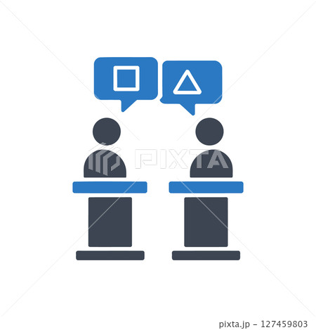 Debate Icon 127459803