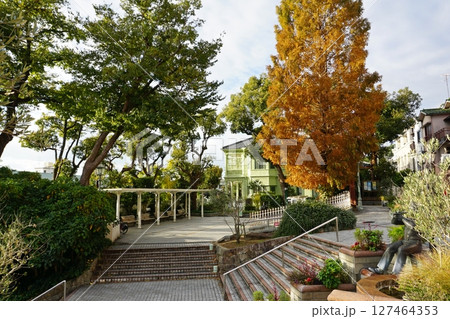 神戸市の北野異人館街　萌黄の館 127464353