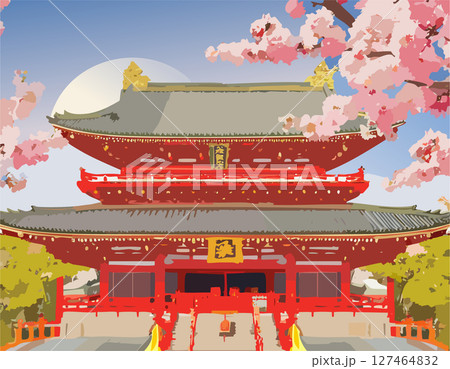 浅草 浅草寺イメージ (東京) 127464832