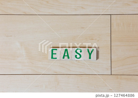 文字ブロック　EASY 127464886