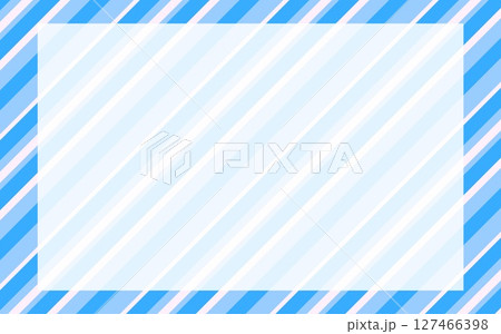 ストライプ　フレーム　ホワイトスペース　縞模様 127466398