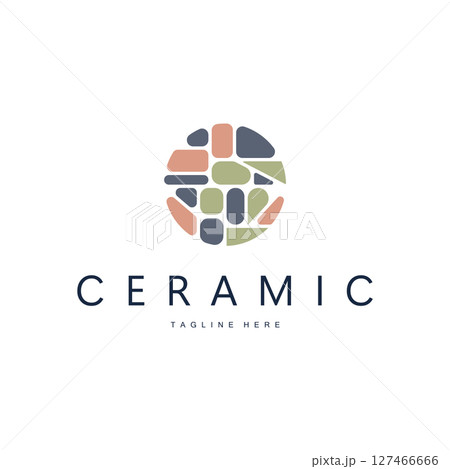 ceramic logo design illustration template symbol home floor decoration with a simple concept of modern home floors as a poster illustration template or decorative ornaments and product brand symbols ceramic logo design illustration template symbol home floor decoration with a simple concept of modern home floors as a poster illustration template or decorative ornaments and product brand symbols 127466666