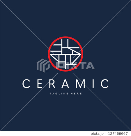 ceramic logo design illustration template symbol home floor decoration with a simple concept of modern home floors as a poster illustration template or decorative ornaments and product brand symbols ceramic logo design illustration template symbol home floor decoration with a simple concept of modern home floors as a poster illustration template or decorative ornaments and product brand symbols 127466667