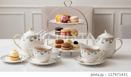 絶品のアフタヌーンティー 絶品のアフタヌーンティー 127471431