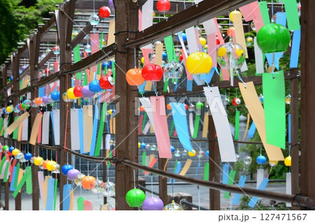 静岡県の法多山風鈴まつり 静岡県の法多山風鈴まつり 127471567