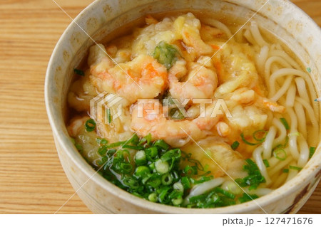 海老のかき揚げうどん 海老のかき揚げうどん 127471676