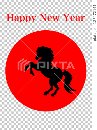 New Year's Card material in the afternoon New Year's Card material in the afternoon 127472141