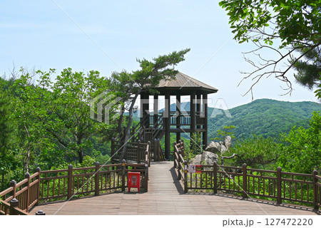 【韓国/坡州市】ソウル近郊 カマク山にある雲渓展望台 127472220