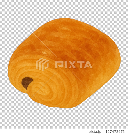 【パン】パン・オ・ショコラのイラスト 127472473