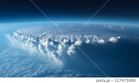 Shelf Cloud Storm Over Earth From Space 127473000