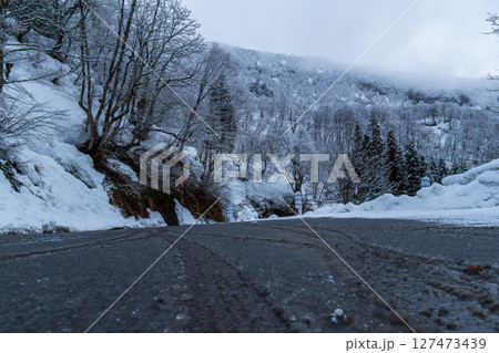 250317秋山郷の雪景色 250317秋山郷の雪景色 127473439