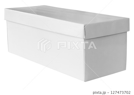 Mockup white box isolated on white background Mockup white box isolated on white background 127473702