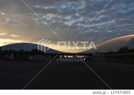 三重の夕陽 127473805