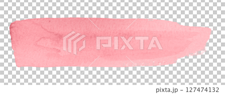 pink watercolor background. Artistic hand paint. Isolated on transparent background. pink watercolor background. Artistic hand paint. Isolated on transparent background. 127474132