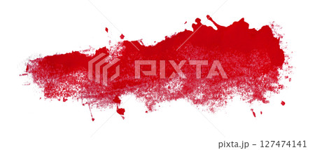 red watercolor background. Artistic hand paint. Isolated on transparent background. red watercolor background. Artistic hand paint. Isolated on transparent background. 127474141