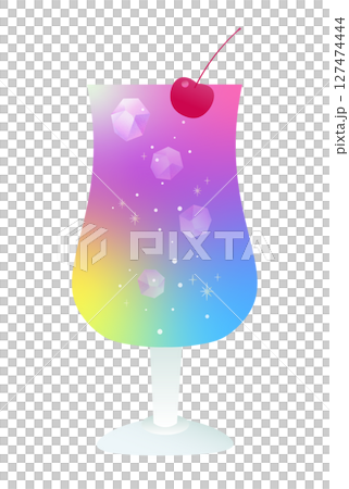 飲み物のカットイラスト 飲み物のカットイラスト 127474444