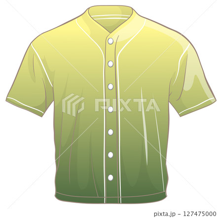 Gradient Baseball Jersey Vector Illustration 127475000