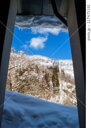 250317秋山郷の雪景色(快晴) 250317秋山郷の雪景色(快晴) 127475191
