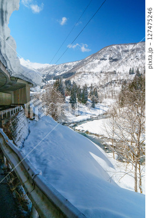 250319秋山郷の雪景色(快晴) 250319秋山郷の雪景色(快晴) 127475246