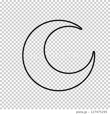 新月圖標 127475295
