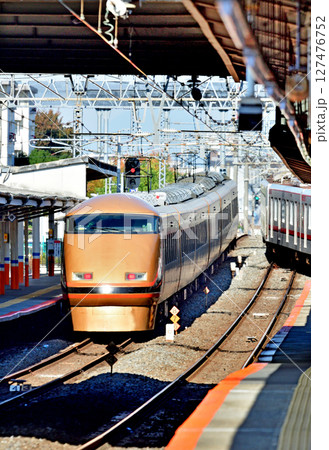 鉄道　私鉄：東武鉄道　特急けごん17号　100系　103F 127476752
