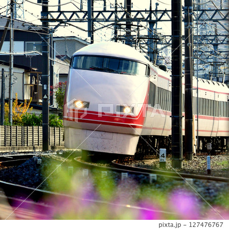 鉄道 私鉄:東武鉄道 特急けごん25号 100系 鉄道 私鉄:東武鉄道 特急けごん25号 100系 127476767