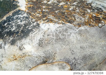 Visitors admire striking rock patterns in Thailand Visitors admire striking rock patterns in Thailand 127478394