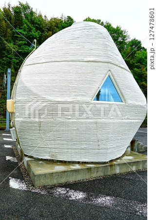 3Dプリンター出てきた小さな小屋 127478601