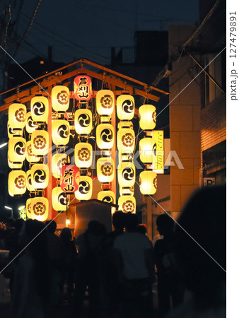 京都・祇園祭（前祭）宵山の芦刈山 127479891