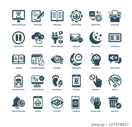 weather forecast icons collection weather conditions atmospheric phenomena 127479917