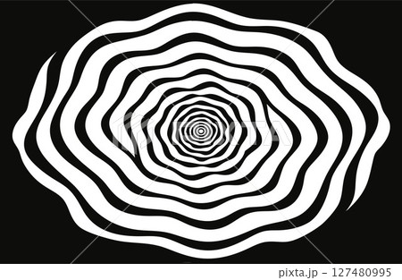 Optical Illusion Vortex 127480995