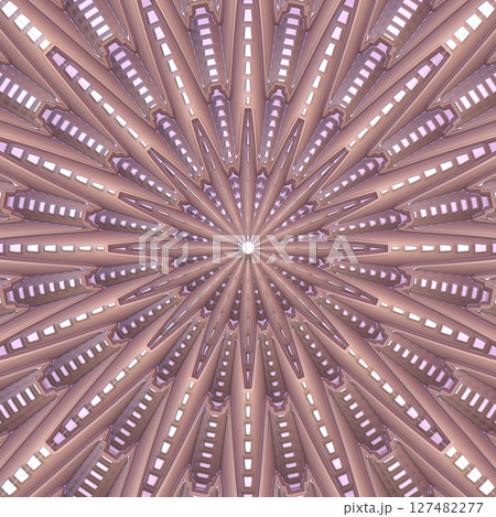 Stylish abstract Kaleid-O-Rama texture 127482277