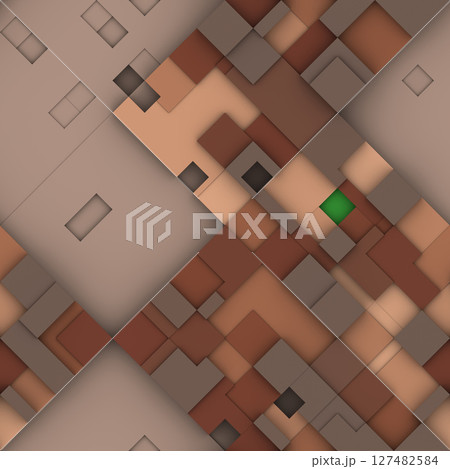 Multicolored pixelated seamless background. Modern stylish abstract texture. 127482584