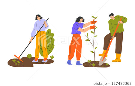 Engaging in Community Gardening and Participating in Planting Activities Benefits Everyone 127483362