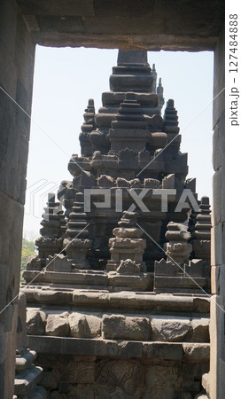 Antiquities in Prambanan Temple 127484888