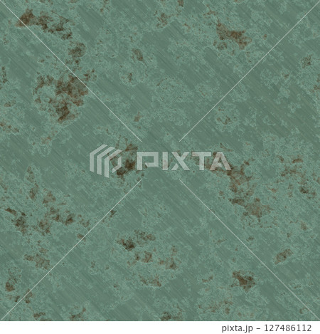 Galvanized rusty metallic background. Seamless Hi-res texture. 127486112