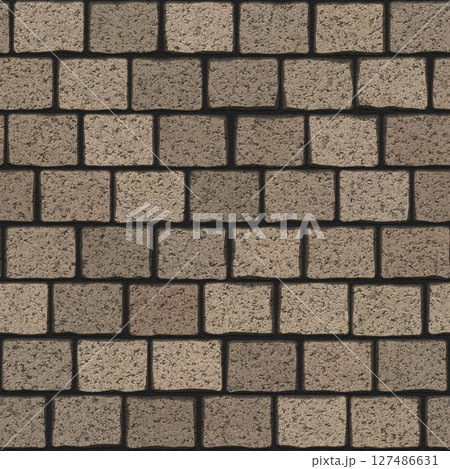 Abstract  concrete brick wall seamless background. 127486631