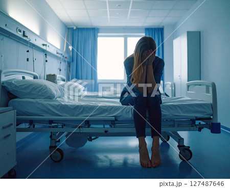 病院で働く人 127487646