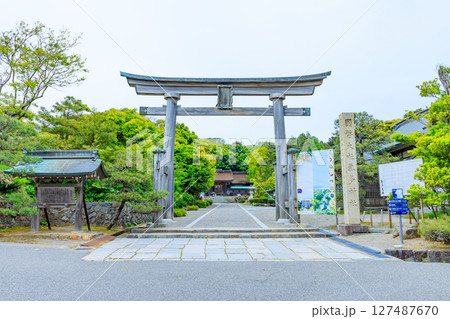初夏の能登國一宮 氣多大社 石川県羽咋市 初夏の能登國一宮 氣多大社 石川県羽咋市 127487670