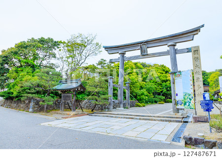 初夏の能登國一宮 氣多大社 石川県羽咋市 初夏の能登國一宮 氣多大社 石川県羽咋市 127487671