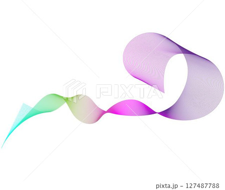 sound wave ilustration logo 127487788