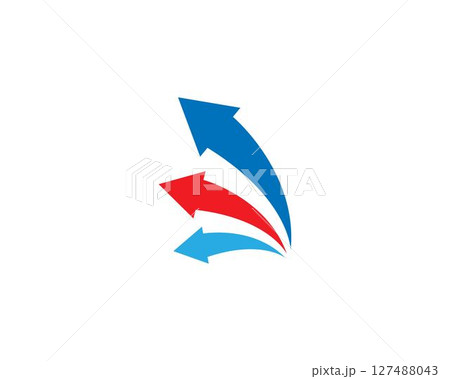 Arrows vector illustration icon Arrows vector illustration icon 127488043